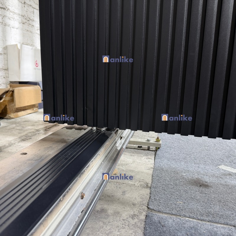 high end black gold entry door